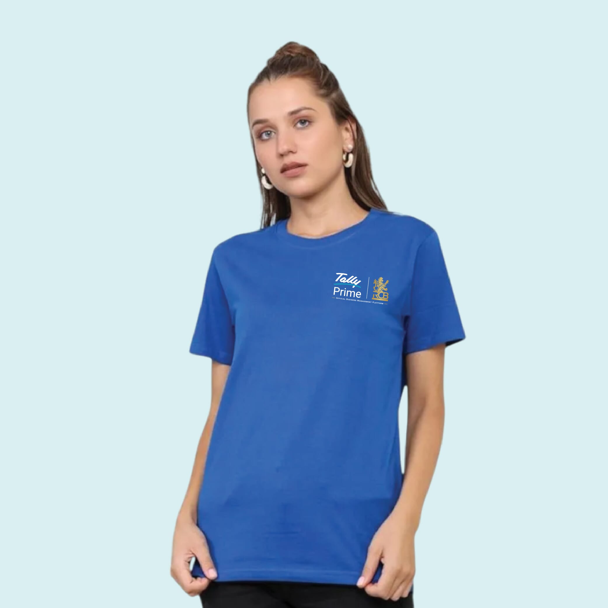 Grey's And Blues Easy T-shirt women's-Royal Blue
